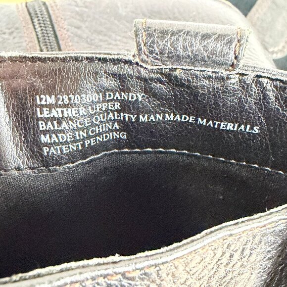 Naturalizer Dandy Leather Heeled Boots Womens 12 Black N5 Comfort - Picture 6 of 8